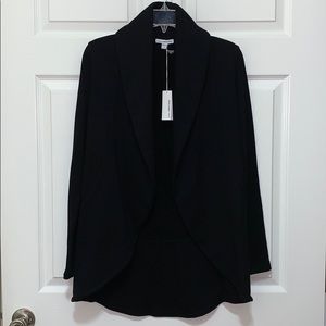 NWT James Perse Black Sweatshirt Jacket